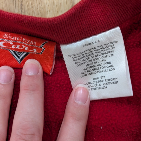 Y2K Disney Cars Red Vest - Picture 5 of 5